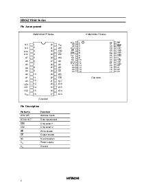 浏览型号HM62V864 Series的Datasheet PDF文件第2页