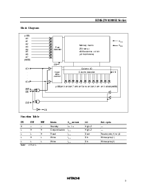 浏览型号HM62W4100H Series的Datasheet PDF文件第3页