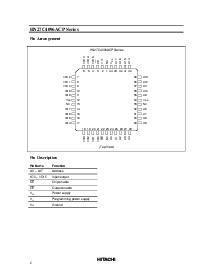 浏览型号HN27C4096ACP Series的Datasheet PDF文件第2页