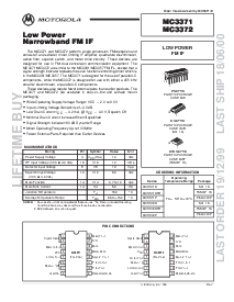 浏览型号MC3372D的Datasheet PDF文件第1页