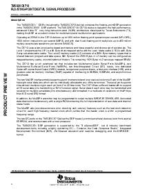 浏览型号TMS320C6713的Datasheet PDF文件第4页