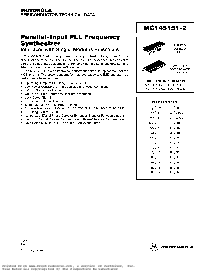 浏览型号MC145151-158的Datasheet PDF文件第2页