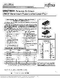 浏览型号MB87006A的Datasheet PDF文件第1页