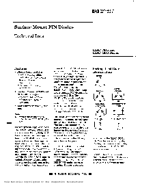 浏览型号HSMP3810的Datasheet PDF文件第1页