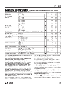 浏览型号LT1964的Datasheet PDF文件第3页