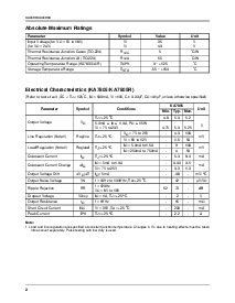 浏览型号KA7815 的Datasheet PDF文件第2页
