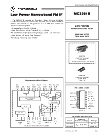 浏览型号MC3361的Datasheet PDF文件第1页