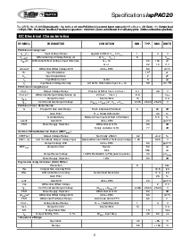 浏览型号ispPAC20的Datasheet PDF文件第2页