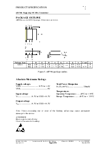 浏览型号nRF904的Datasheet PDF文件第4页