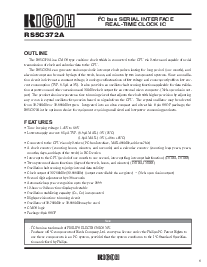 浏览型号RS5C372A-E2 的Datasheet PDF文件第5页