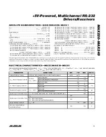 浏览型号MAX232AEPE 的Datasheet PDF文件第5页