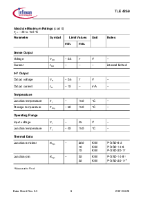 浏览型号TLE4269GM 的Datasheet PDF文件第8页