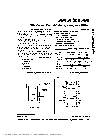 浏览型号MAX280EPA 的Datasheet PDF文件第1页