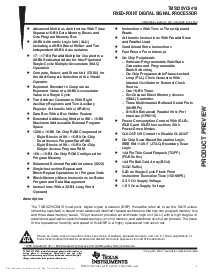 浏览型号TMS320VC5416PGE-160 的Datasheet PDF文件第1页