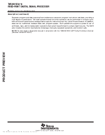 浏览型号TMS320VC5416PGE-160 的Datasheet PDF文件第2页