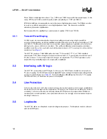浏览型号LXT381BE的Datasheet PDF文件第14页
