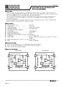 浏览型号R1111N3.31B的Datasheet PDF文件第1页