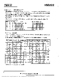 浏览型号YSS222-D的Datasheet PDF文件第4页