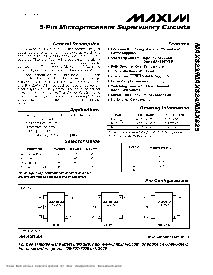 浏览型号MAX824MEUK的Datasheet PDF文件第1页