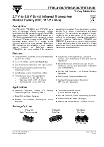 浏览型号TFDU4100-TT3的Datasheet PDF文件第1页