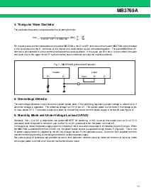 浏览型号MB3769APF的Datasheet PDF文件第11页