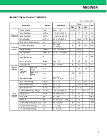 浏览型号MB3769APF的Datasheet PDF文件第5页