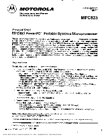 浏览型号XPC823ZP25的Datasheet PDF文件第1页