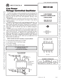 浏览型号MC12148D的Datasheet PDF文件第1页