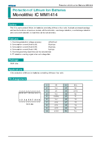 浏览型号MM1414C的Datasheet PDF文件第1页