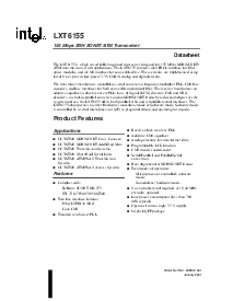 浏览型号LXT6155LE的Datasheet PDF文件第1页