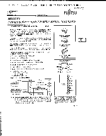 浏览型号MB3773PS的Datasheet PDF文件第1页