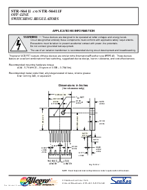 浏览型号STR-S6411的Datasheet PDF文件第6页