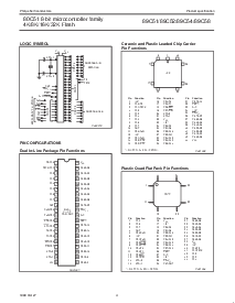 浏览型号P89C52UBA的Datasheet PDF文件第4页