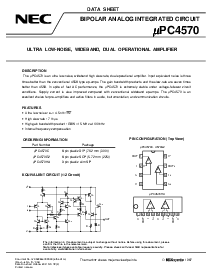 浏览型号UPC4570C的Datasheet PDF文件第1页