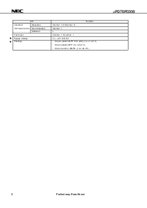 浏览型号UPD78P0308KL-T的Datasheet PDF文件第6页