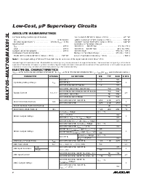 浏览型号MAX813LEUA的Datasheet PDF文件第2页