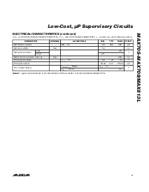 浏览型号MAX813LEUA的Datasheet PDF文件第3页