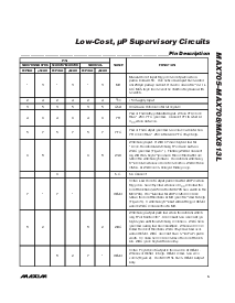 浏览型号MAX813LEUA的Datasheet PDF文件第5页