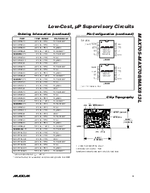 浏览型号MAX813LEUA的Datasheet PDF文件第9页