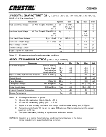 浏览型号CS5460-BS的Datasheet PDF文件第6页