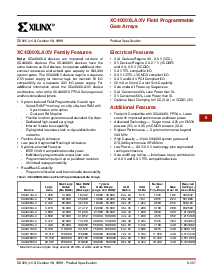 浏览型号XC4000XLA/XV的Datasheet PDF文件第1页