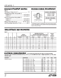 浏览型号LTC6910-1的Datasheet PDF文件第2页