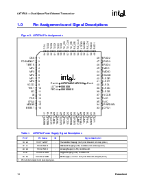 浏览型号LXT970AQC的Datasheet PDF文件第10页