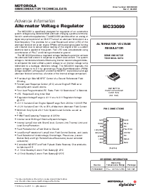 浏览型号MC33099DW的Datasheet PDF文件第1页