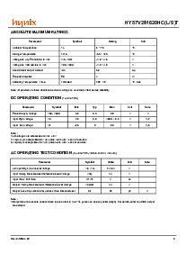 浏览型号HY57V281620HCT-H的Datasheet PDF文件第4页