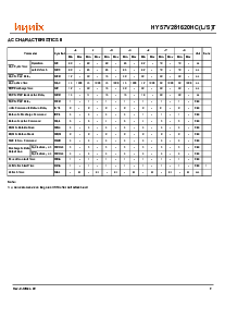 浏览型号HY57V281620HCT-H的Datasheet PDF文件第8页