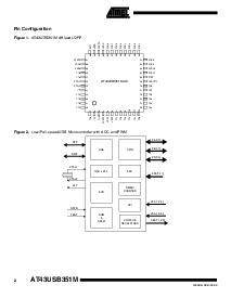 浏览型号AT43USB351M 的Datasheet PDF文件第2页