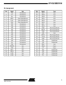 浏览型号AT43USB351M 的Datasheet PDF文件第3页