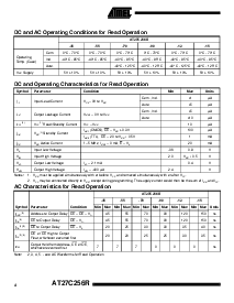 浏览型号AT27C256R 的Datasheet PDF文件第4页