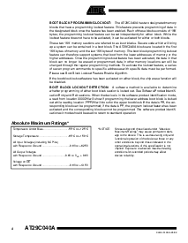 浏览型号AT29C040A 的Datasheet PDF文件第4页